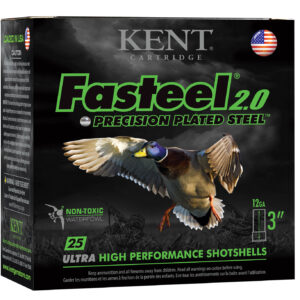 Kent Cartridge K123FS404 Fasteel 2.0  12 Gauge 3" 1 3/8 oz 4 Shot 25 Per Box/ 10 Case