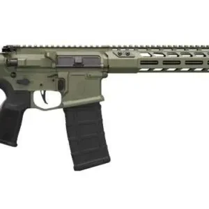 SIG SAUER M400 SDI MOSS GREEN 5.56 RIFLE, 16" W/ RAIL, MAGPL STOCK, FLATBLDE TRIGGER