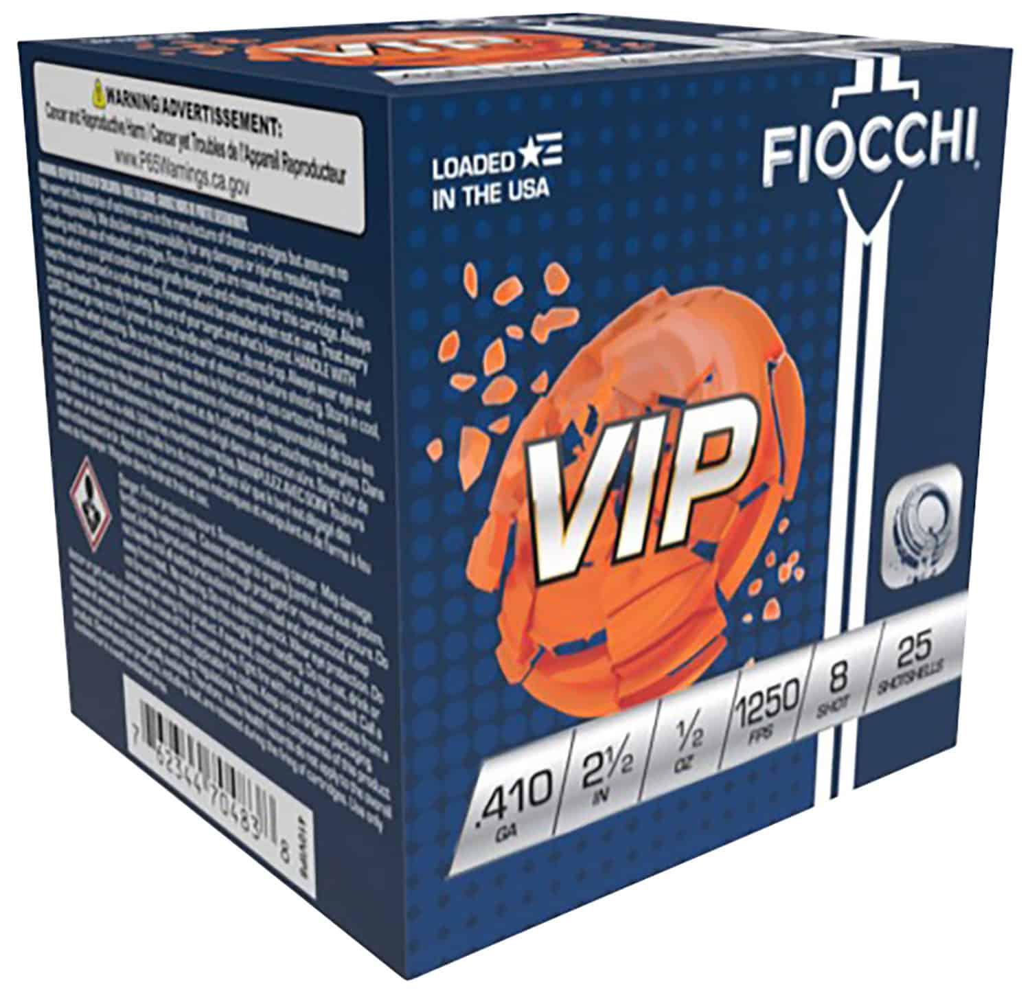 Fiocchi 410VIP8 Exacta Target VIP 410Gauge 2.50