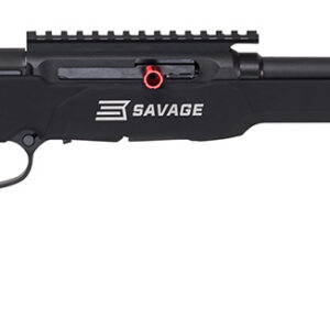 Savage Arms 47248 A22 Precision Full Size 22 LR 10+1 18" Matte Black Heavy Threaded Barrel, Matte Black Picatinny Rail Carbon Steel Receiver, Matte Black MDT ACC Aluminum Chassis, Black Polymer Grip,