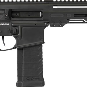 CMMG 54AA847AB Dissent  5.7x28mm 32+1 6.50", Black Cerakote Rec, OEM Grip, Picatinny Buffer Adapter, Zeroed Drop-In Single Stage Trigger