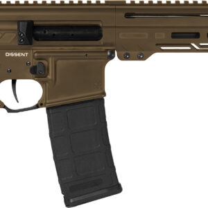 CMMG 30A0E33MB Dissent MK4 300 Blackout 30+1 6.50", Midnight Bronze Cerakote Rec, OEM Grip, Picatinny Buffer Adapter, Zeroed Drop-In Single Stage Trigger