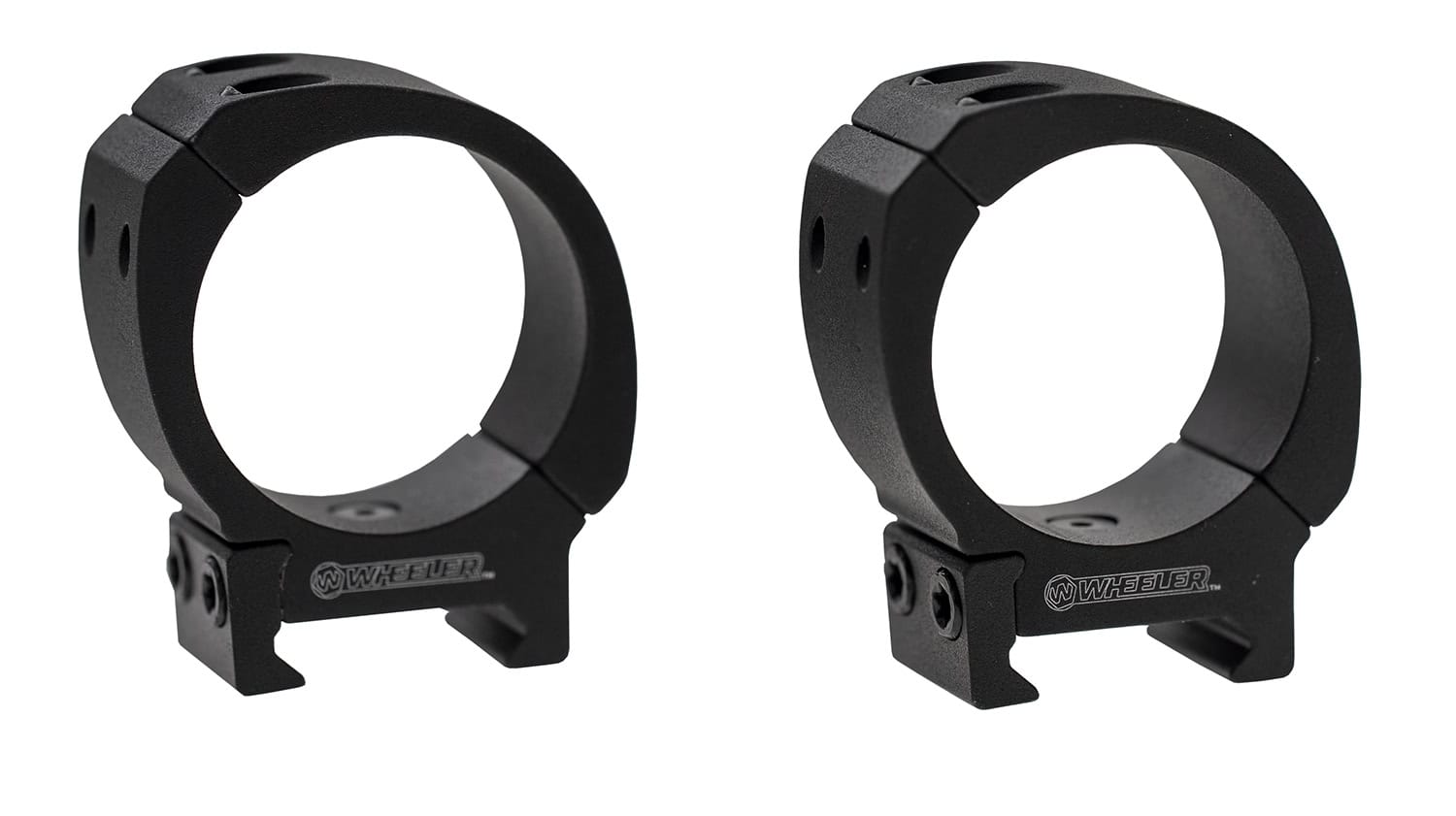 Wheeler 1133755 Sporter Scope Rings Black 34mm High