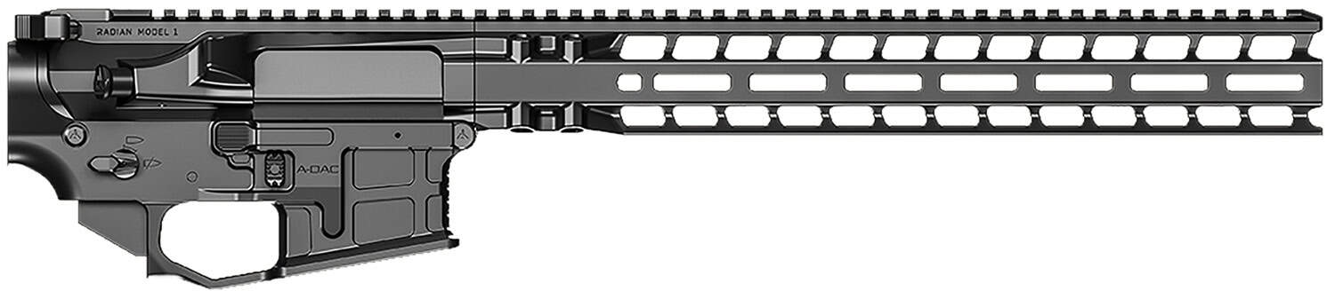Radian Weapons R0411 Builder Kit Radian Black, A-DAC 15 Fully Ambi Lower, 14" M-LOK Handgaurd, Raptor-SD Charging Handle, Talon 45/90 Safety, Ext. Bolt Catch, Left-Side Mag Release, Right-Side Bolt R