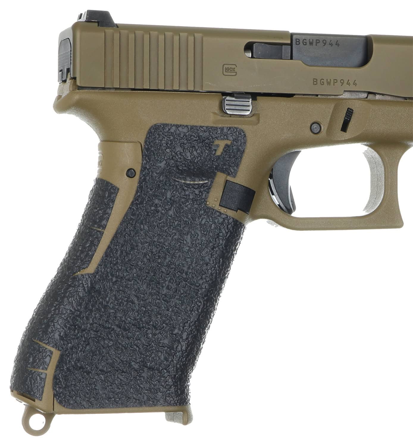 Talon Grips EV01R Adhesive Grip Textured Black Rubber, Fits Full-Size Glock Gen 5