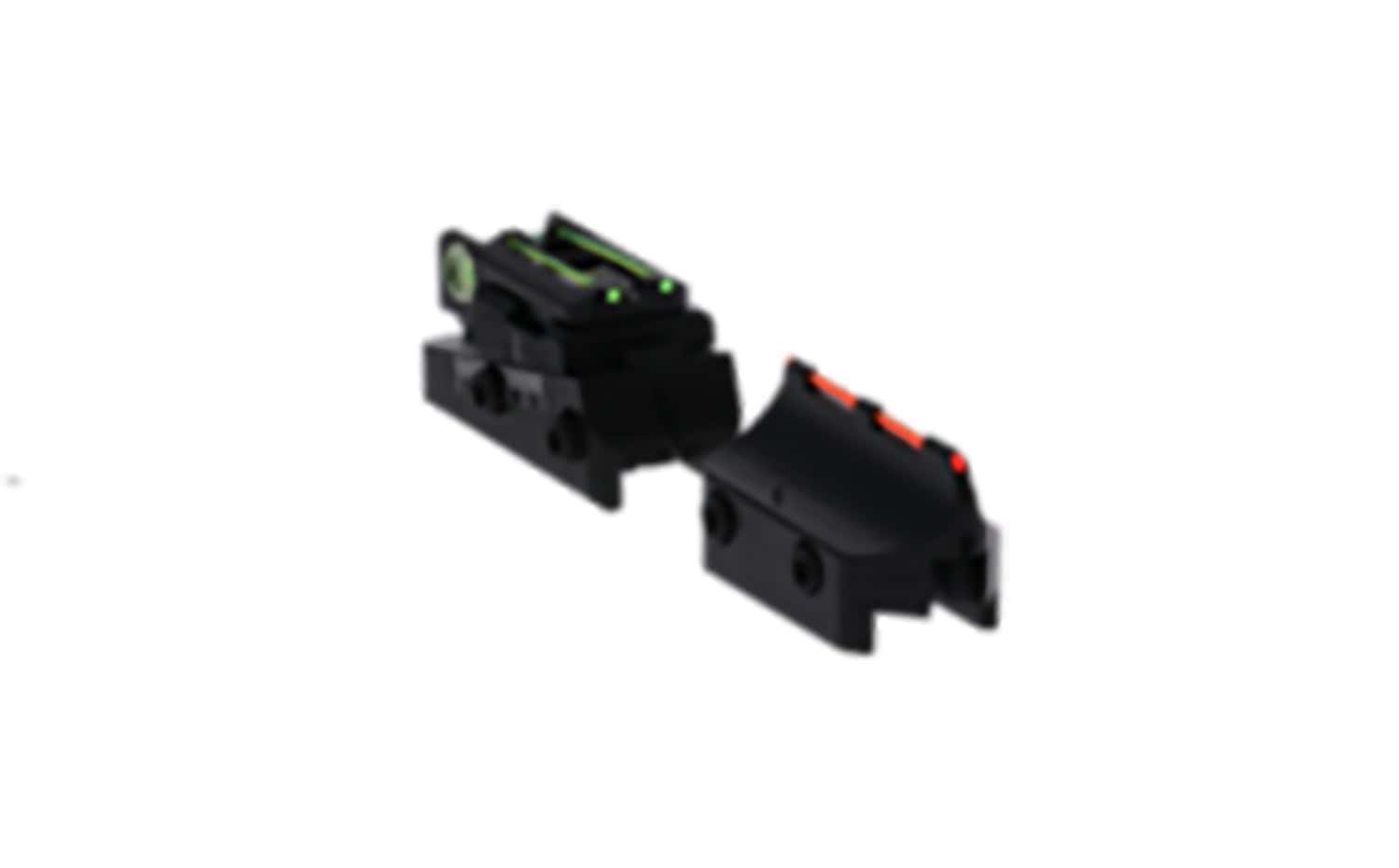 Truglo TG960 Tru-Point Extreme Deer/Turkey Universal Shotgun Red Fiber Optic Green Fiber Optic Black