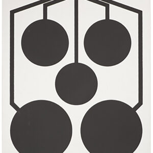 Sig Sauer SCT357 T300 Replacement Target Multi Zone Hanging Black/White