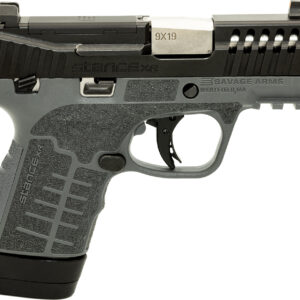 Savage Arms 67059 Stance XR 9mm 13+1 3.20" Natural Black Nitride Ported Stainless Steel Slide Gray Glass Filled Nylon Grip Ambidextrous