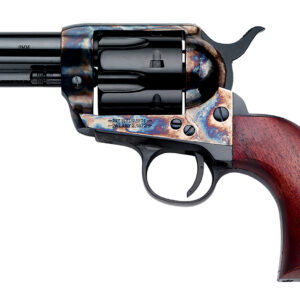 Pietta SA733024ML 1873  9mm Luger 6 Shot 3.50" Blued Steel Barrel, Blued Cylinder, Color Case Hardened Steel Frame, Walnut Grip