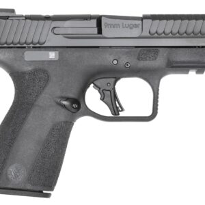 Smith & Wesson 14459 M&P Shield X *CA Compliant Sub-Compact Frame 9mm Luger 10+1 3.60" Black Armornite Stainless Steel Barrel & Optic Ready/Serrated Slide, Black Polymer Frame w/Picatinny Rail, Black