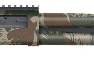 Mossberg 50632 590 AfterShock 12 Gauge 5+1 14.38" Rhodesian Brushstroke Camo Barrel & Receiver w/Picatinny Rail, FDE Aftershock Grip