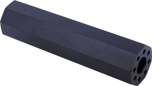 GUNTEC AR15 FAKE SUPPRESSOR - 4.5" 1/2X28 THREADS BLACK