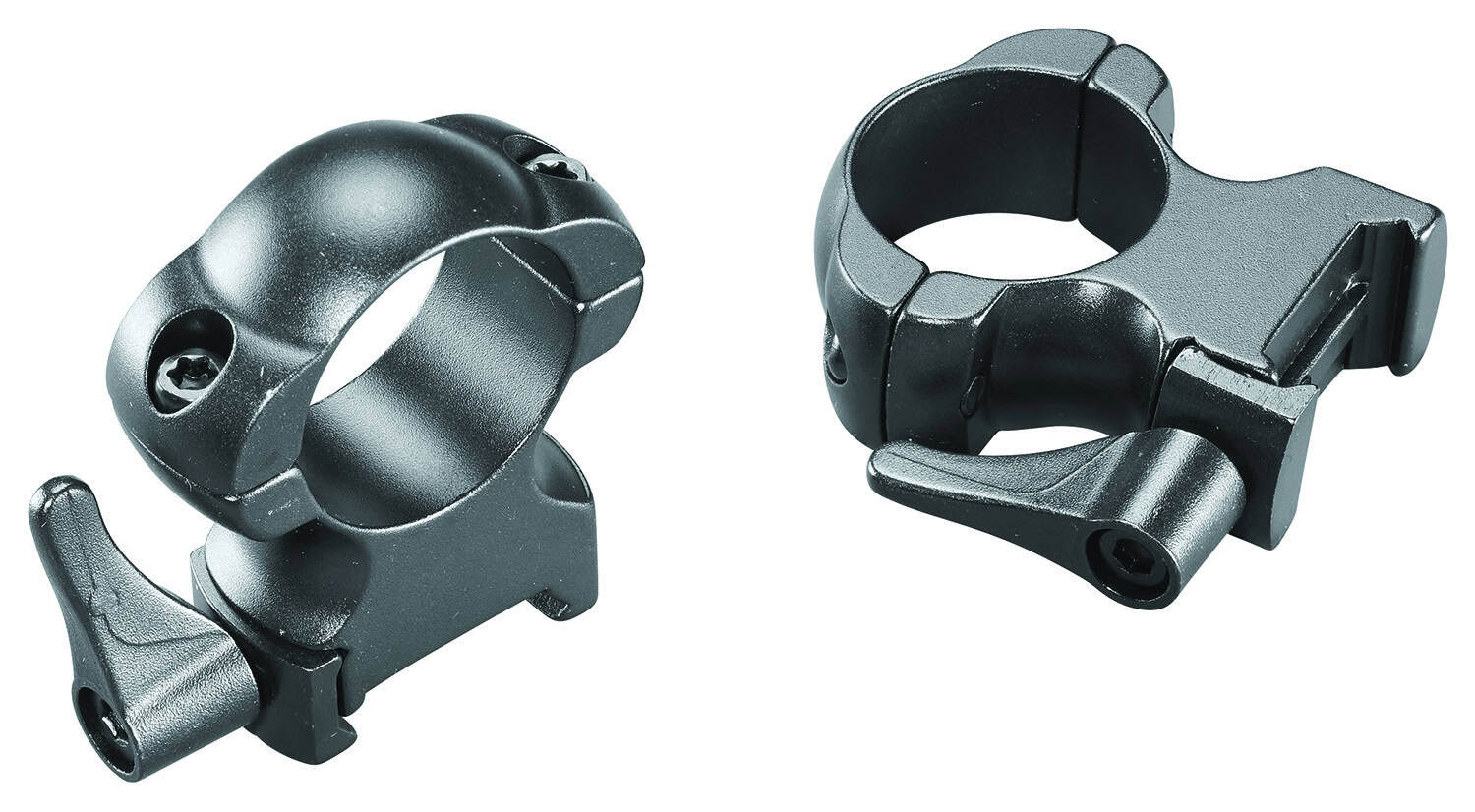 Weaver Mounts 49327 Lever Lok Matte Black 1" Extra High