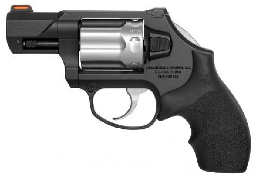 DIAMONDBACK DB SDR.357 MAG 2IN BARREL 6RD REVOLVER BOBBED HAMMER WITH FIBER OPTIC REAR SIGHT TWO TONE BLACK NITRIDE AND GLASS BEAD FINISH TALO DB0780S991