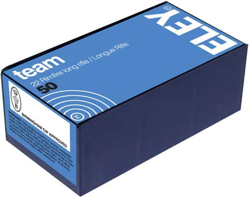 ELEY TEAM 22LR 40GR EPS - 50RD 100BX/CS - Image 2