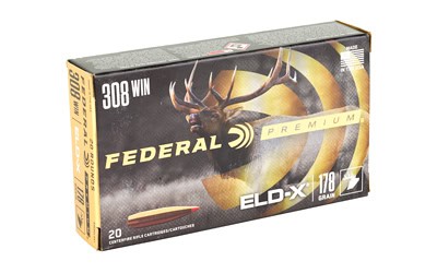 FED PREM 308WIN 178GR ELDX 20/200 - Image 2