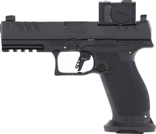 WALTHER PDP PRO ACRO INSTALLED - 9MM 4.5" 10-SHOT BLACK FRAME - Image 2