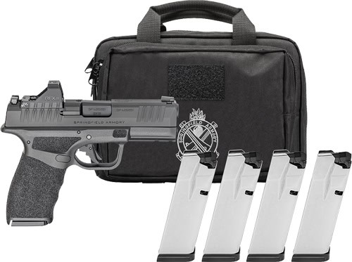 SPRINGFIELD HELLCAT PRO OSP - 9MM 3.8" 15/17RD 4 MAG GEARPAC