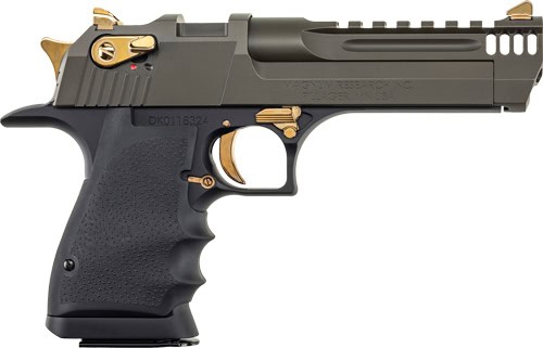 DESERT EAGLE L5 SERIES 44MAG - 5" BLACK & GREEN CERAKOTE
