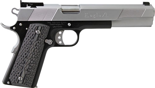 IVER JOHNSON EAGLE XL 2-TONE - 10MM 6" ADJ 8RD M.CHROME SLIDE