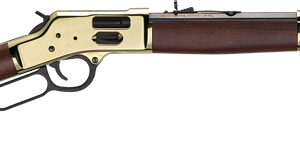 HENRY H6 BIG BOY BRASS 45LC - SIDE GATE 20" OCTAGON WALNUT