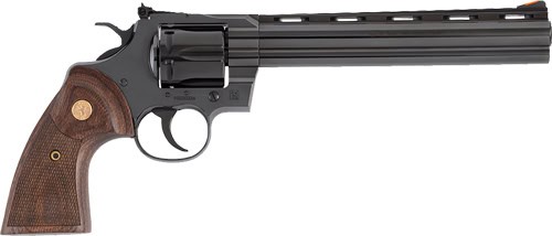 COLT PYTHON 357MAG 8" 6RD - BLUED WALNUT GOLD MEDALLION - Image 2