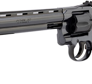 COLT PYTHON 357MAG 8" 6RD - BLUED WALNUT GOLD MEDALLION