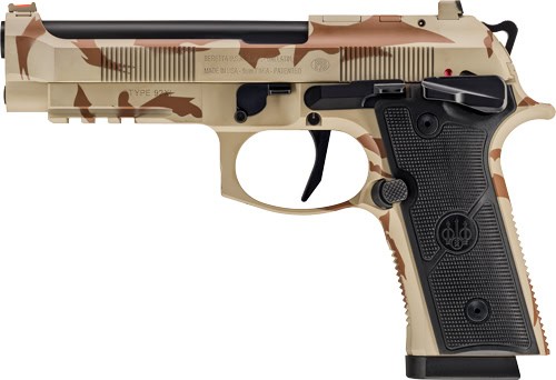 BERETTA 92XI SAO FS 9MM 4.7" - 10RD DESERT DPM CAMO 2 MAGS - Image 2