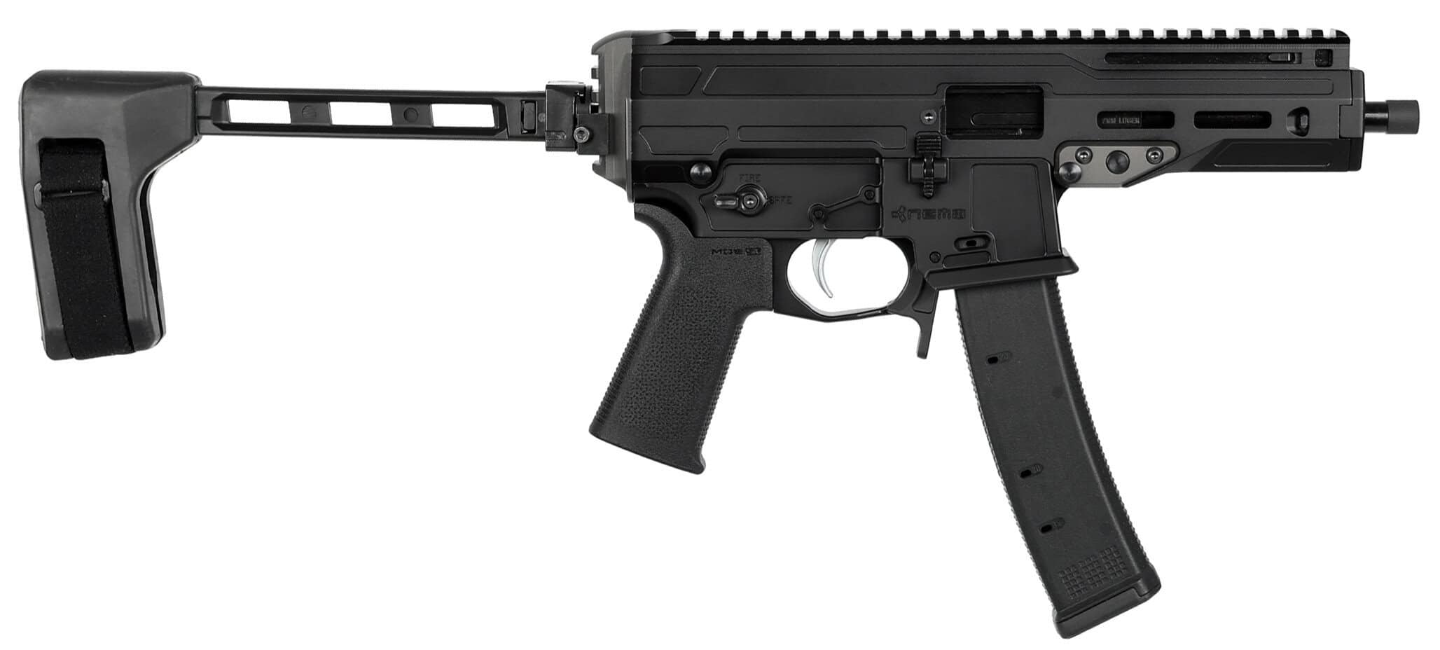 NEMO OMEN MONGOOSE 9MM W BRACE THREADED