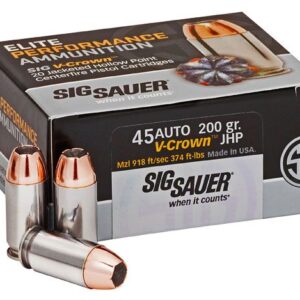 Elite Performance .45 Auto JHP
