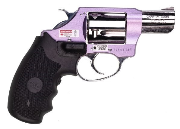 CHARTER ARMS CHÍC LADY.38 SPL. ALUMINUM 5 SHOT 2IN FIXED STANDARD LAVENDER HI-POLISH 53842