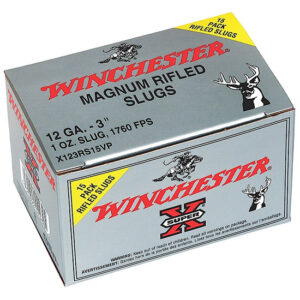 WIN SUPER-X RIFLED SLUG 12GA 3 1OZ RSHP 15/10