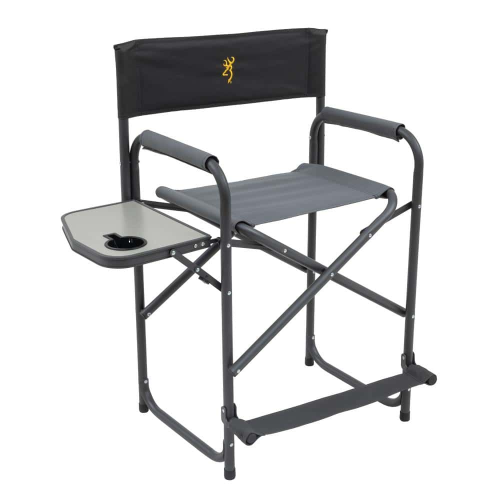 Alps Browning Directors Chair XT Plus Camping Chair Charcoal/Grey
