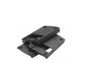 Leupold Deltapoint Pro Dovetail Aluminum Handgun Mount (Replaces Rear Iron Sight) Glock Matte