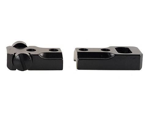 Leupold 2-Piece Standard Steel Base - Windage Adj Screws - Remington 541 Browning T-Bolt Knight Gloss Black