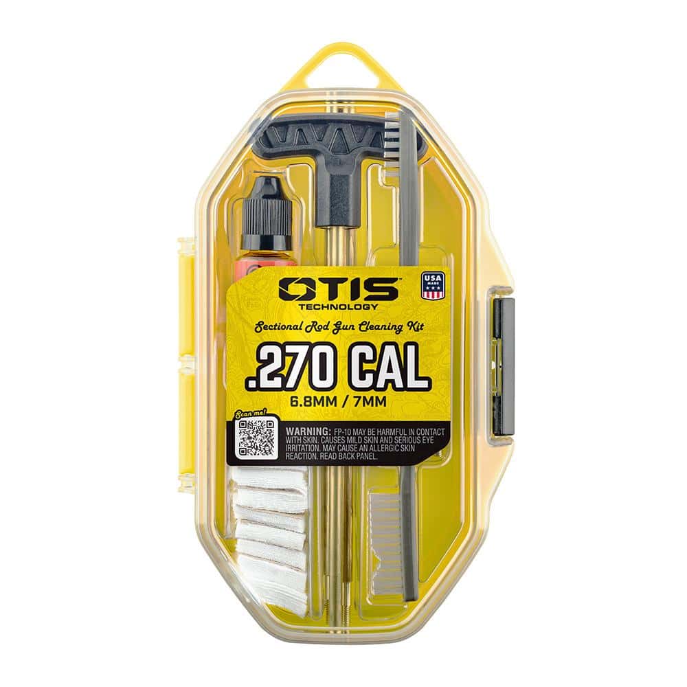 Otis Rifle Cleaning Kit with Brass Rods .270 Cal/7mm