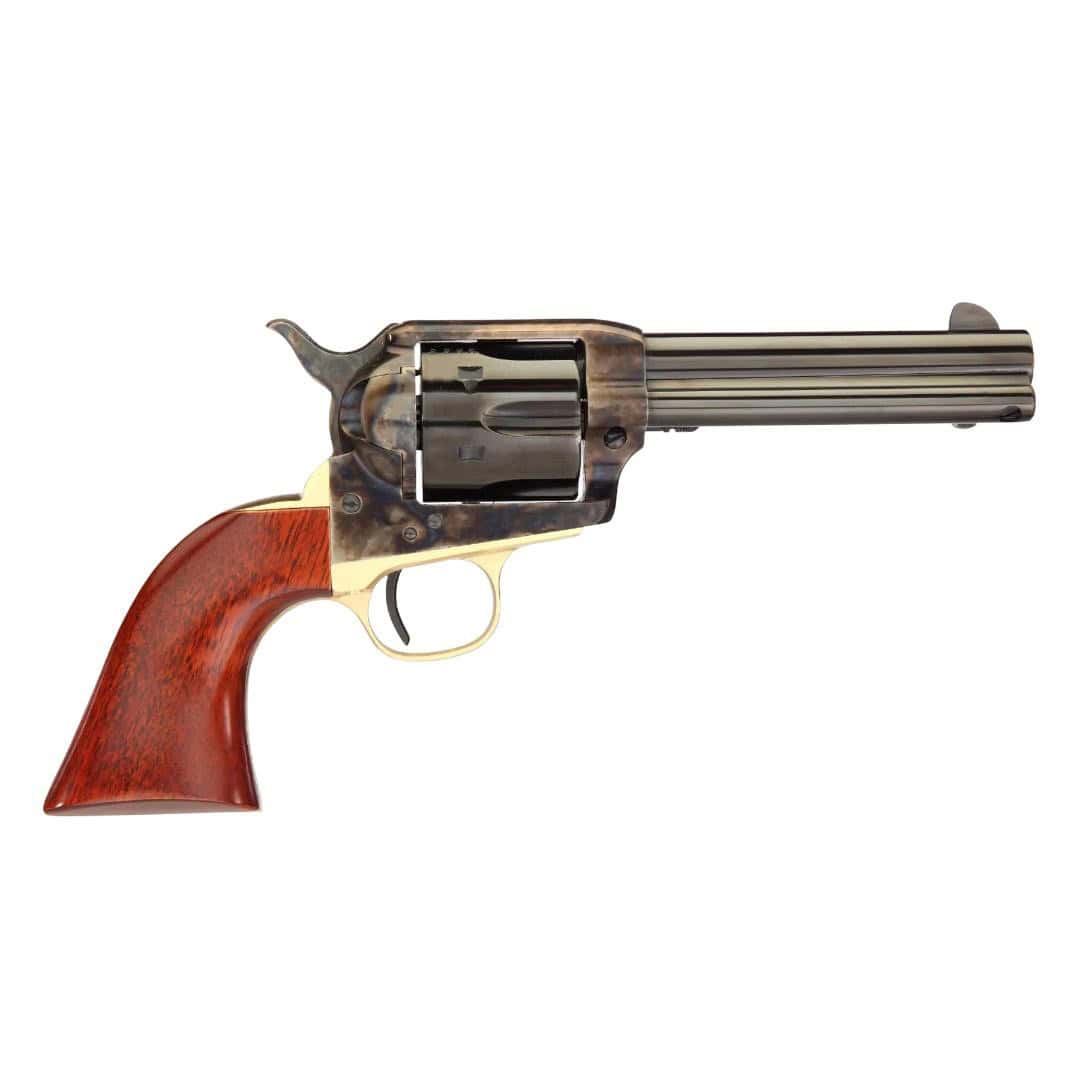 Taylor & Company Ranch Hand Handgun.357 Mag/.38 Spl 6rd Capacity 4.75" Blued Barrel Case Hardened Wood Grip
