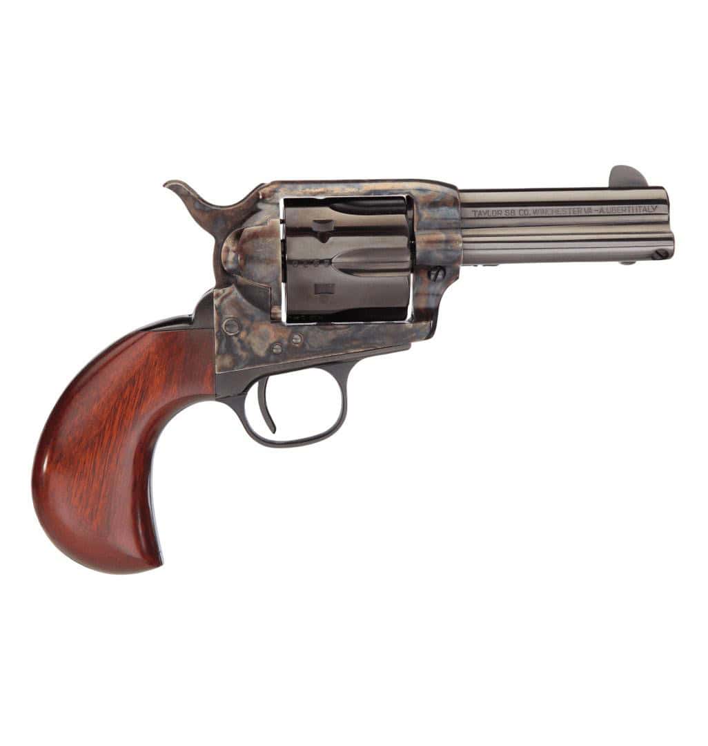 Taylor & Company 1873 Cattleman Handgun.45 Colt 6rd Capacity 3.5" Blued Barrel Case Hardened Frame Wood Grip