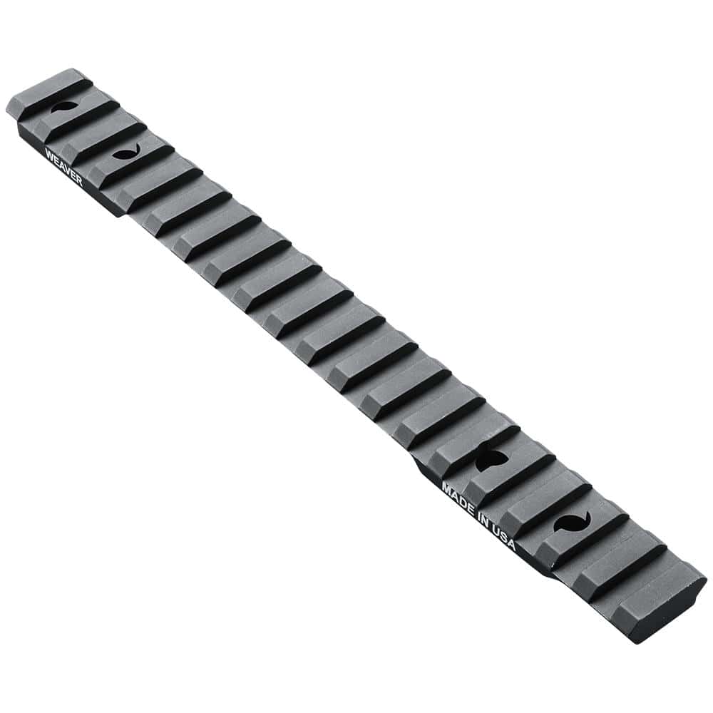 Weaver 1-Piece Extended Multi-Slot Picatinny Scope Base Ruger American SA