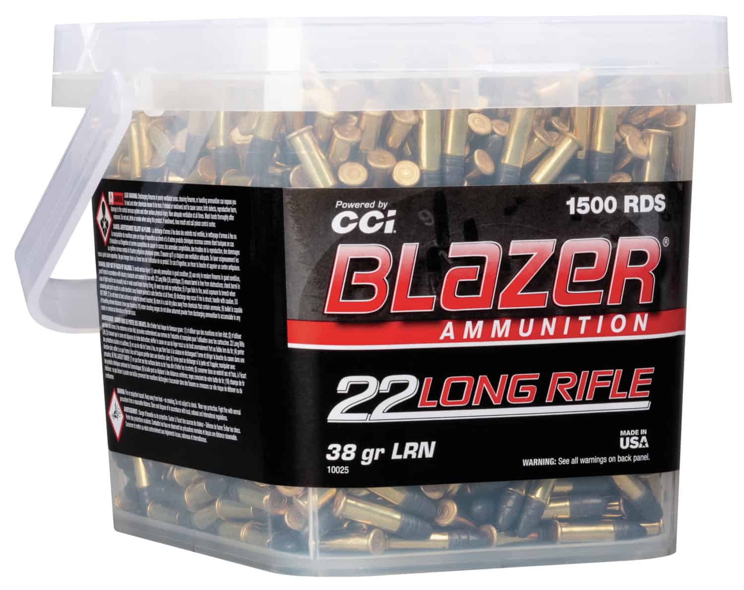 CCI 22LR 38GR LRN 1500RD
