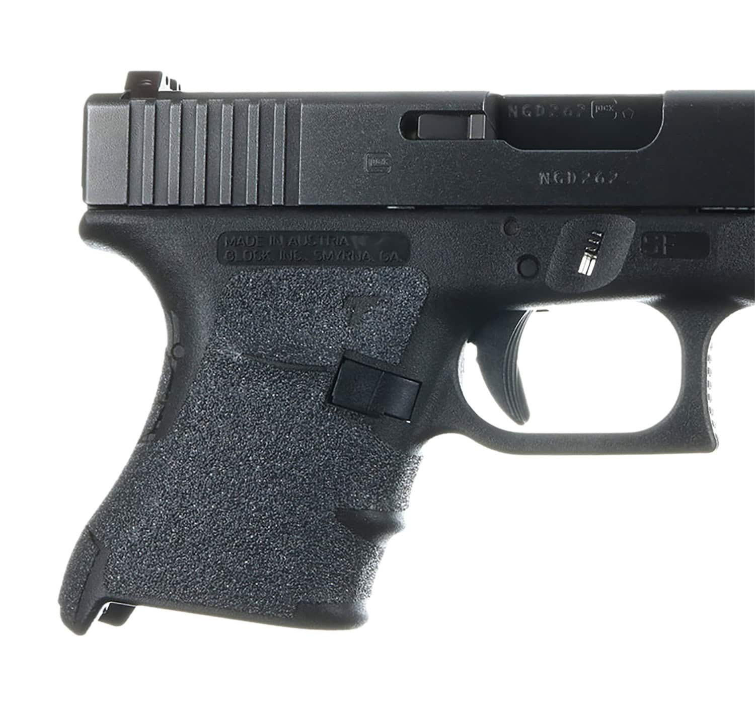 Talon Grips 106G Adhesive Grip Textured Black Granulate for Glock 29,30 Gen3