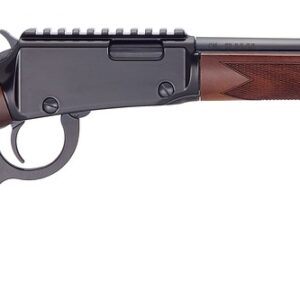Henry H001PGHR22 Sporter Carbine 22 S/L/LR 13/14/18+1 16.50" Blued Threaded Barrel, Black Aluminum Receiver w/Picatinny Rail, American Walnut Fixed w/Pistol Grip Stock