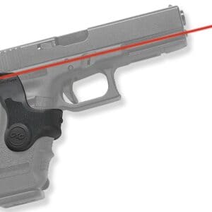 Crimson Trace 0124301 Lasergrips Compatible w/Glock Gen3 17/17L/19/22/23/31/32/34/35/37/38,Red Laser Black Polymer