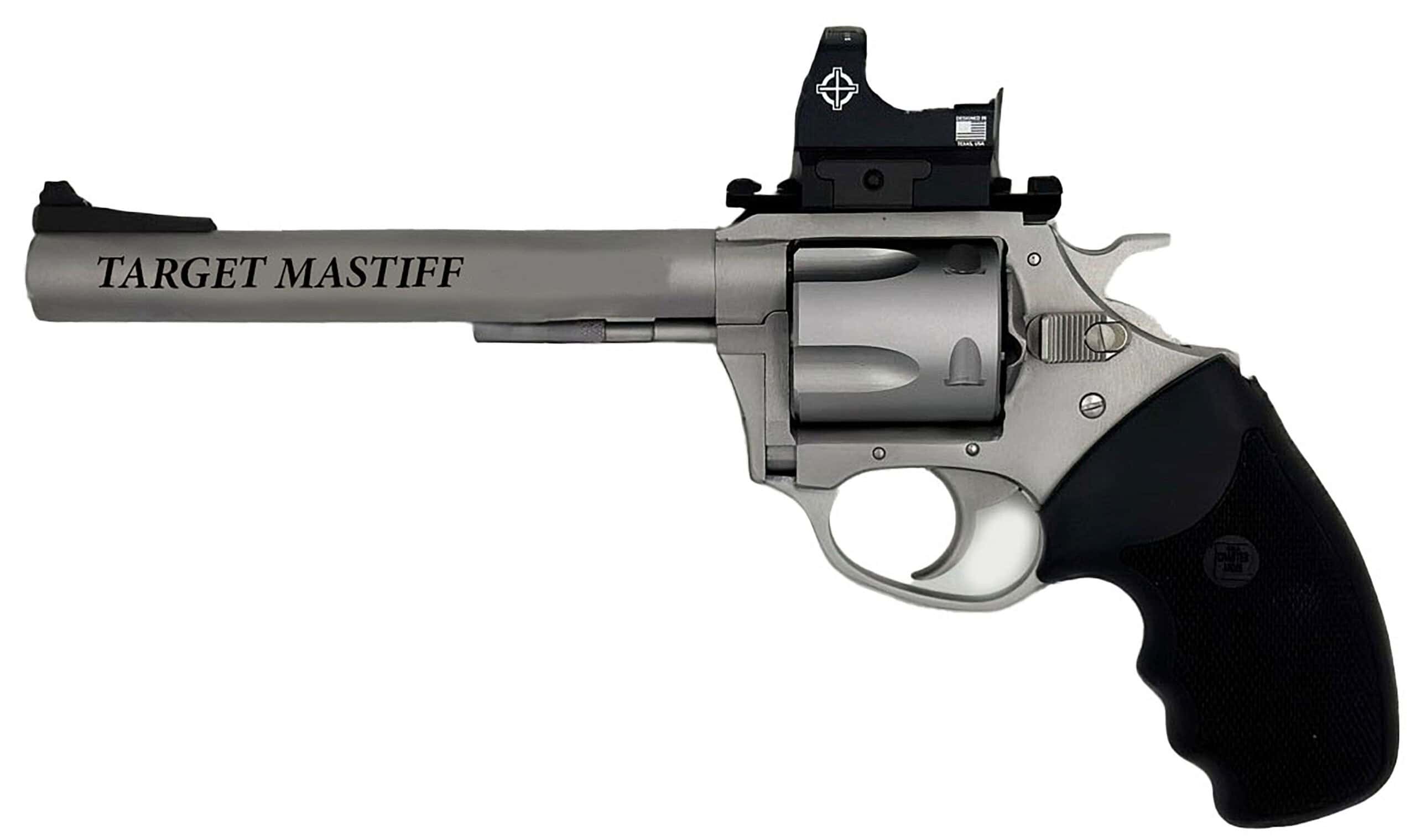CA TARGET MASTIFF 9MM 6 SS FULL GRIP 5RD OPT