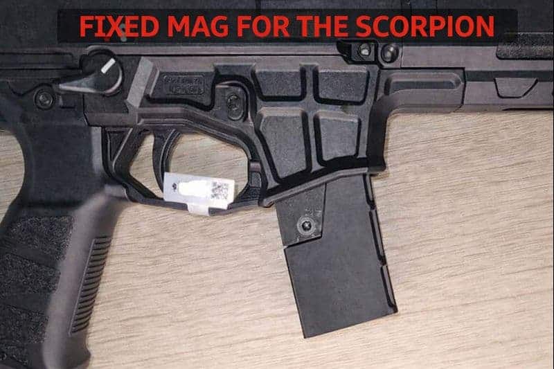 Fixed Mag for the CZ Scorpion 3 Plus / EVO 3