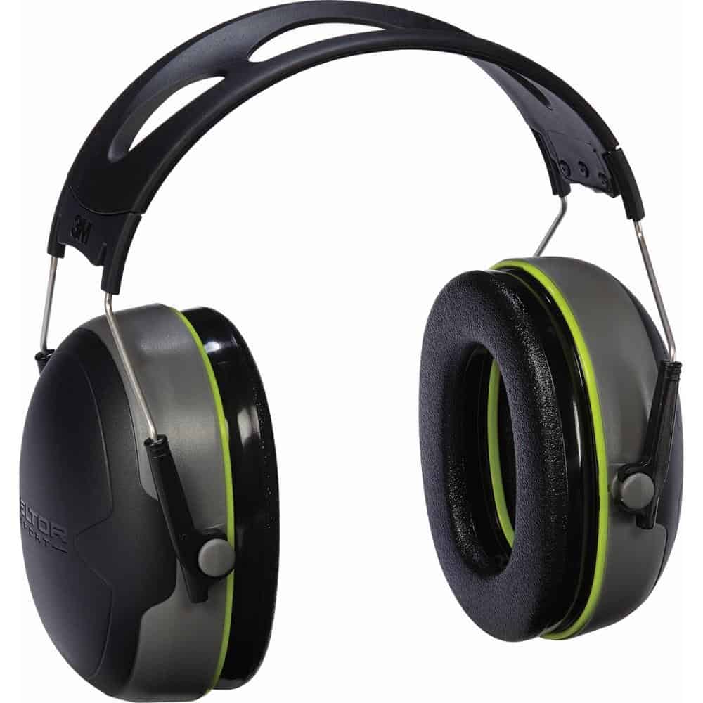 Peltor Sport Bull's Eye Hearing Protector Passive Ear Muffs 27dB Black Grey