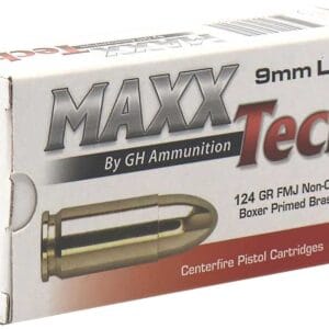 MAX 9MM 124GR FMJ 50RD