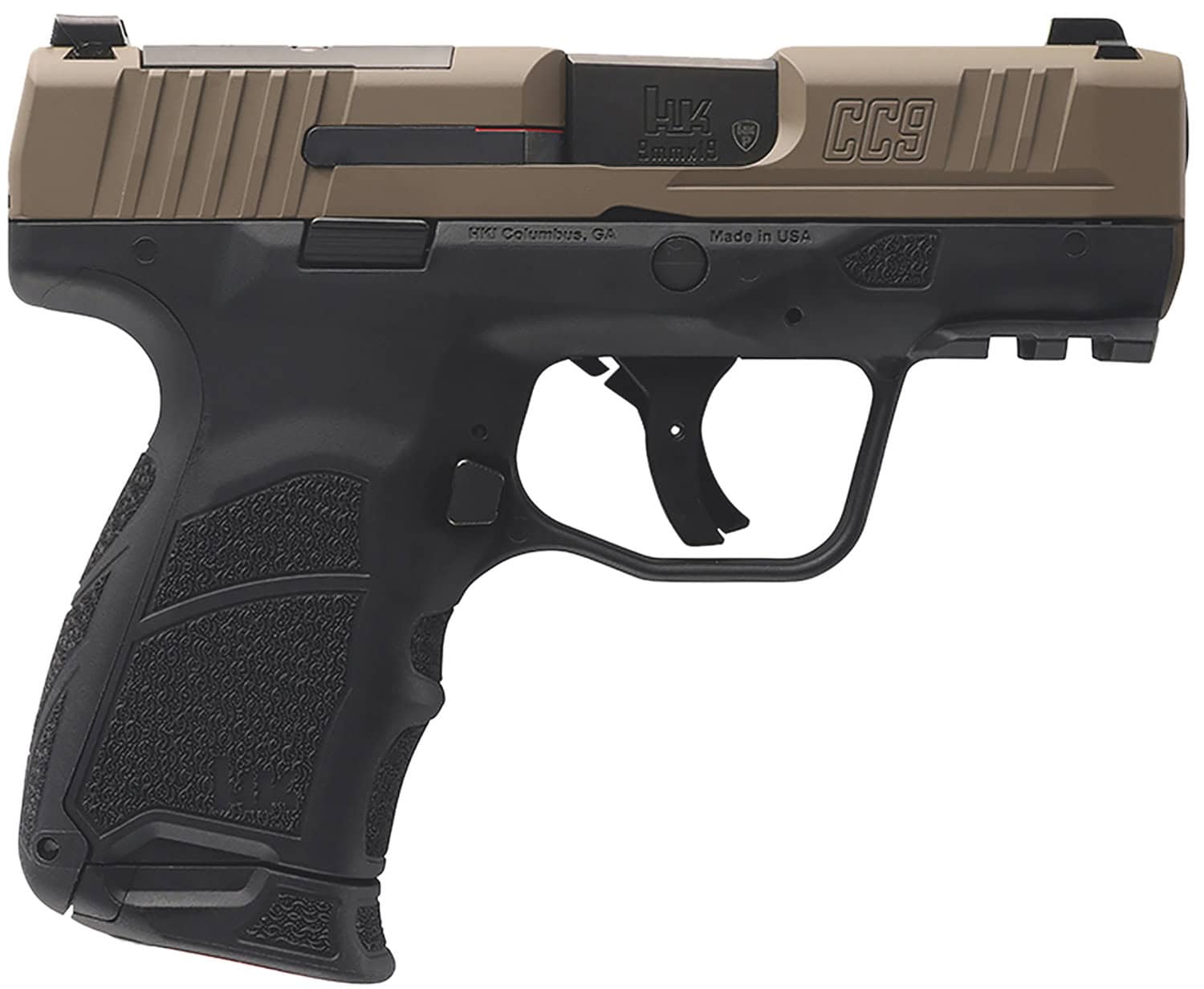 HK 81001192 PI CC9 H267 9MM OR 1X10R 1X12R FDE