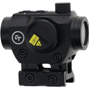 Crimson Trace 1244743 CTS-25 Black 4 MOA Red Dot Reticle, Includes Riser