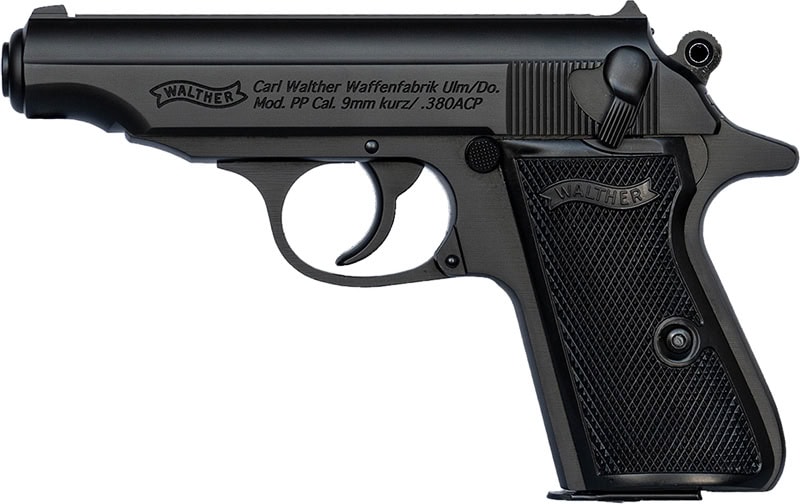 WALTHER PP BLACK 7RD .380 ACP 4796028